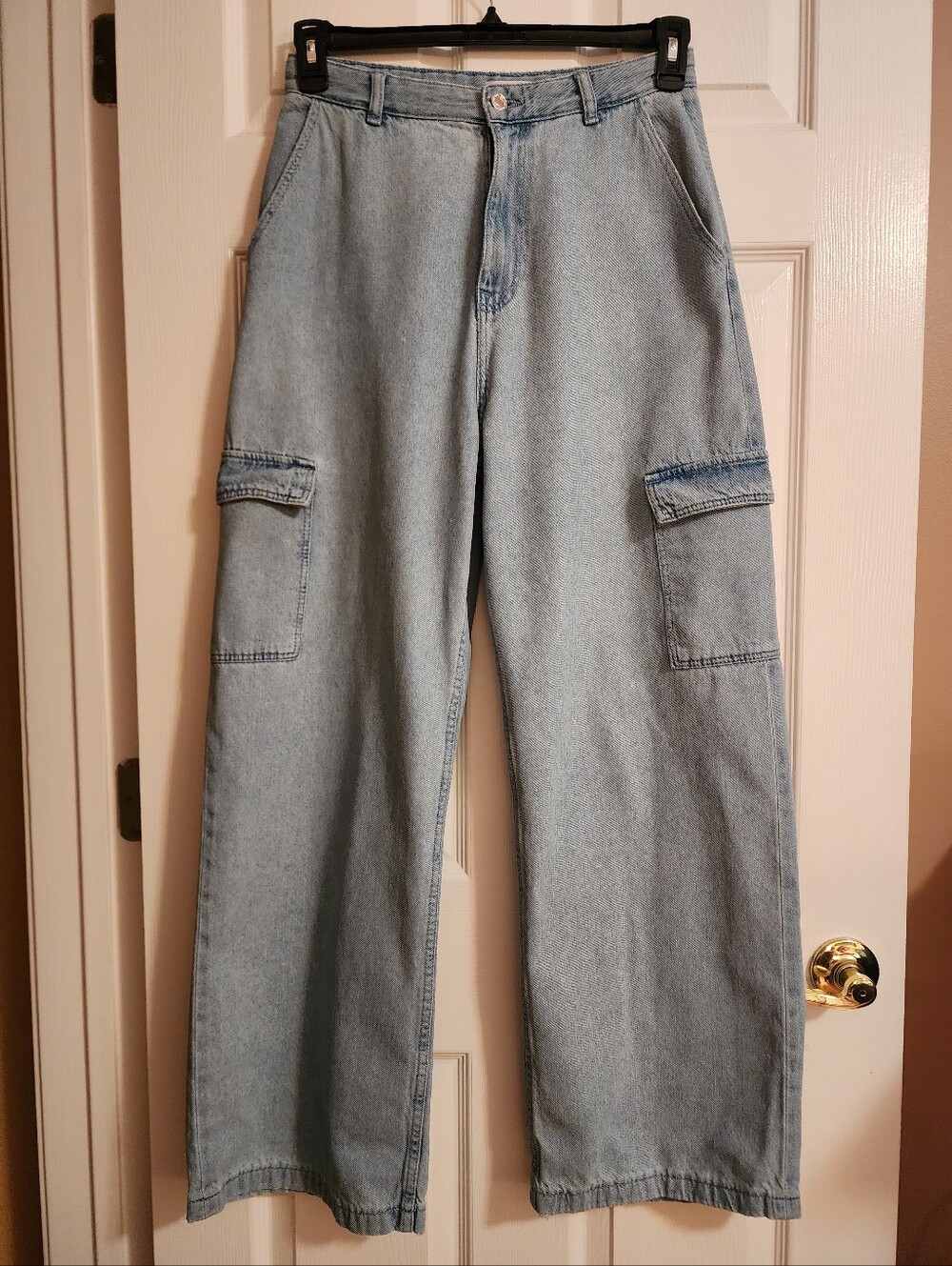 Bershka Light Blue Denim Jeans